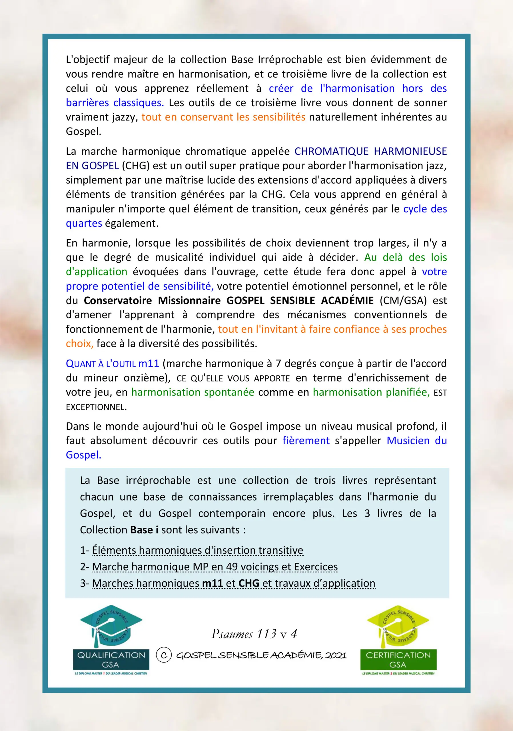 BASE Irréprochable Livre 3 (56 pages A4) – Image 2